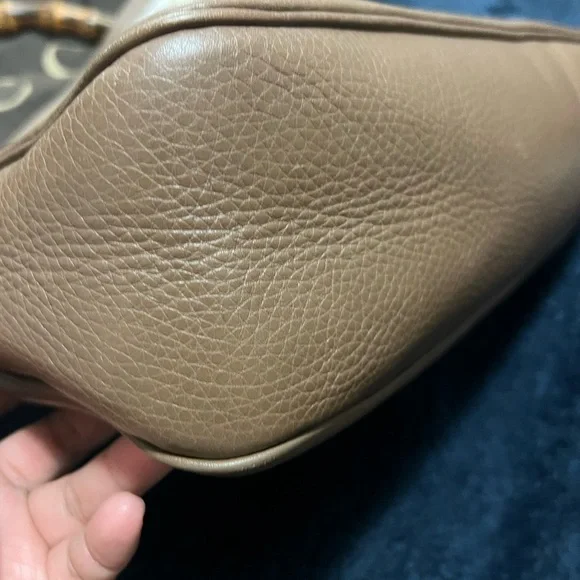 Gucci White Bamboo Flora Diana Canvas Satchel Multiple colors - Picture 8 of 12